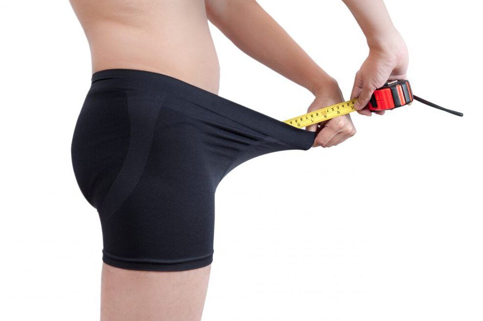 Sodayla yapılan masajın ardından penis uzunluğunun ölçülmesi